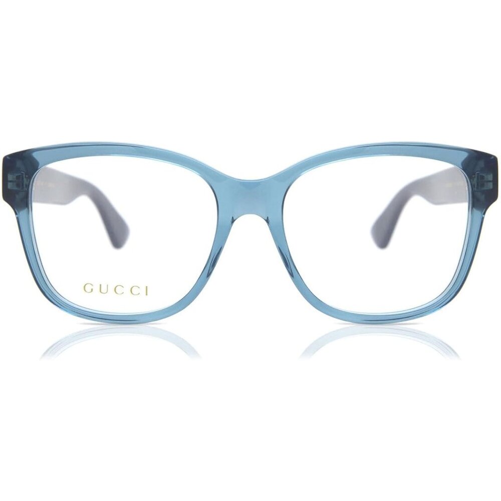 NEW GUCCI EYEGLASSES BLUE MEN EYEWEAR GUCCI GG0038ON 012 - Picture 2 of 3